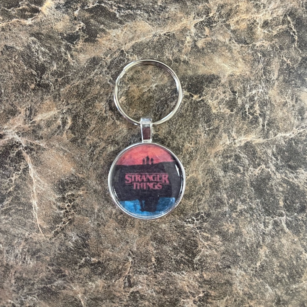 Stranger Things Keychain New
